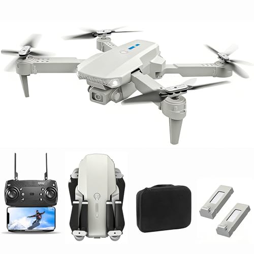 B-Qtech Mini Drone with Camera for Beginners 4K FPV Foldable RC Quadcopter, WiFi Gesture Photography Helicopter Toy Gifts for Adults