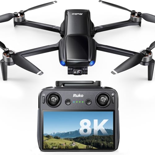 Ruko U11MINI 4K (RC3), Professional 8K Drone with 5.5