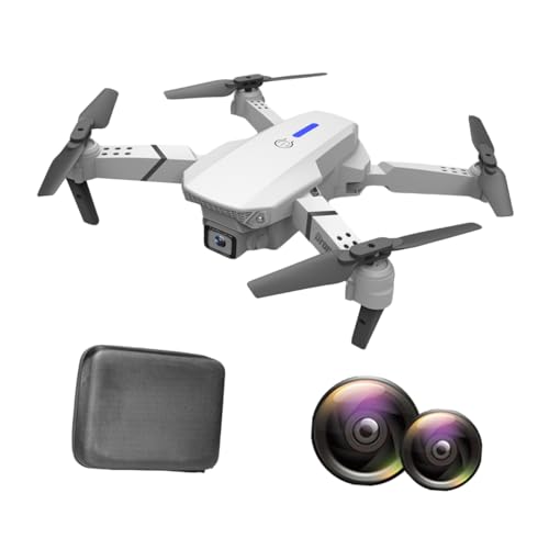 Sosoport Dual Camera Aerial Photography Drone Foldable Design for Wide Angle Options Lightweight Construction for Adults and Teens