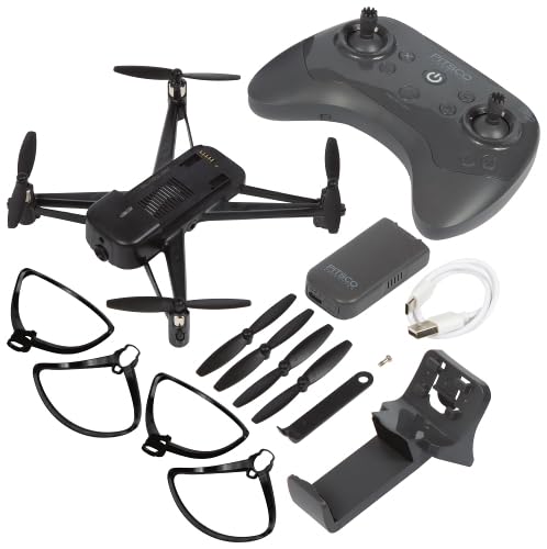 Pitsco Education Echo Drone | Programmable Educational Quadcopter with 720p Camera | Indoor STEM Drone for Coding & Flight Learning | Beginner Classroom Drone for Grades 6–8