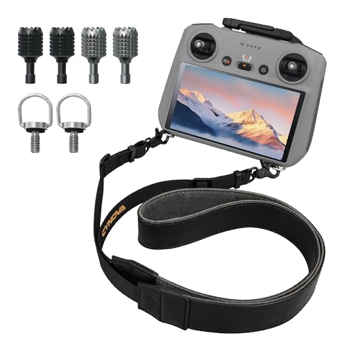 CYNOVA Remote Controller Lanyard for DJI RC 2 & RC Pro, Mini 5 Pro Lanyard Neck Strap, Compatible with Mini 4 Pro/Mini 3 / DJI Flip/Mavic 4 Pro/Air 3S, Drone Controller Accessories