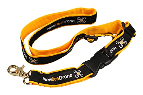 SPEEDY BEE NewBeeDrone FPV Lanyard Strap - Drone Radio Transmitter Adjustable and Detachable Neck Strap for All Types of FPV RC Radio Transmitter for DJI FPV Remote Controller