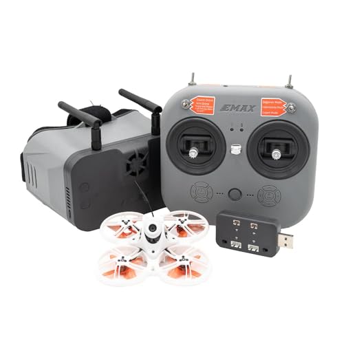 Tinyhawk 3 PLUS+ RTF Kit Ready To Fly ELRS Analog FPV Drone Mini Racing Quadcopter Durable Frame with Controller and Goggles for Beginners