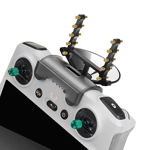 Hanatora RC Controller Antenna Range Extender Yagi-UDA 5.8Ghz Boosters for DJI Mini 3 Pro,Mavic 3/3 Classic Drone Signal Accessories