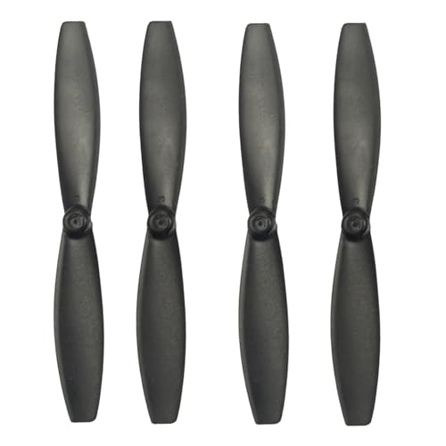 Anbee 4pcs Minidrones Propeller Blades Props for Parrot Minidrone Mambo FPV, Airborne Cargo Drone, Airborne Night Drone, Hydrofoil Drone (Black)